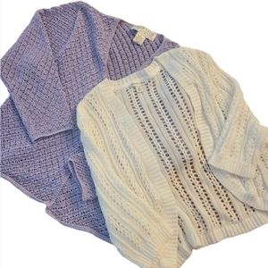 Bundle of shrugs Croft and Barrow L/XL